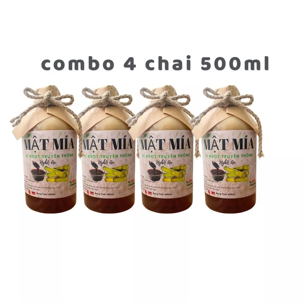 Combo 4 chai 500ml
